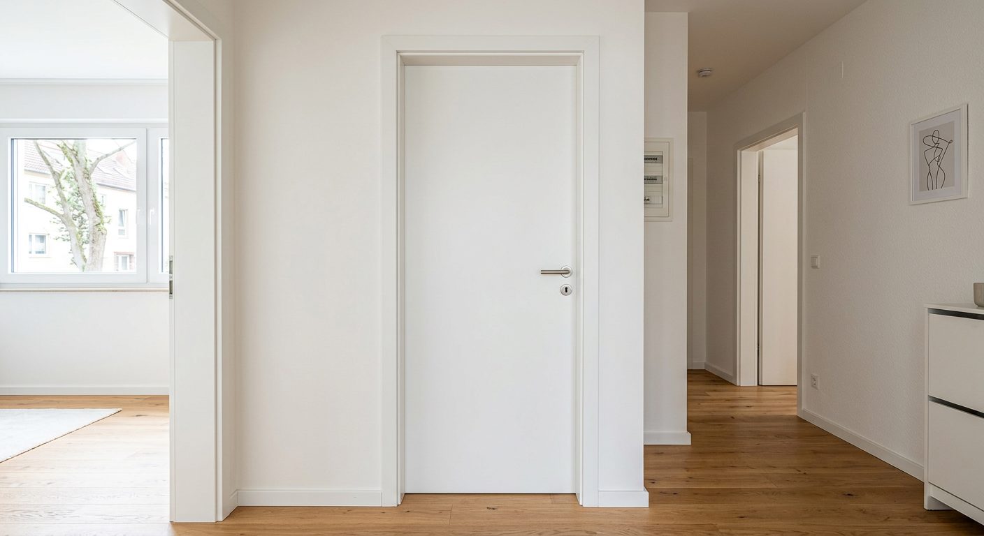 Nachher: Neue Innentür eingebaut – Innentüren Wunstorf Hannover