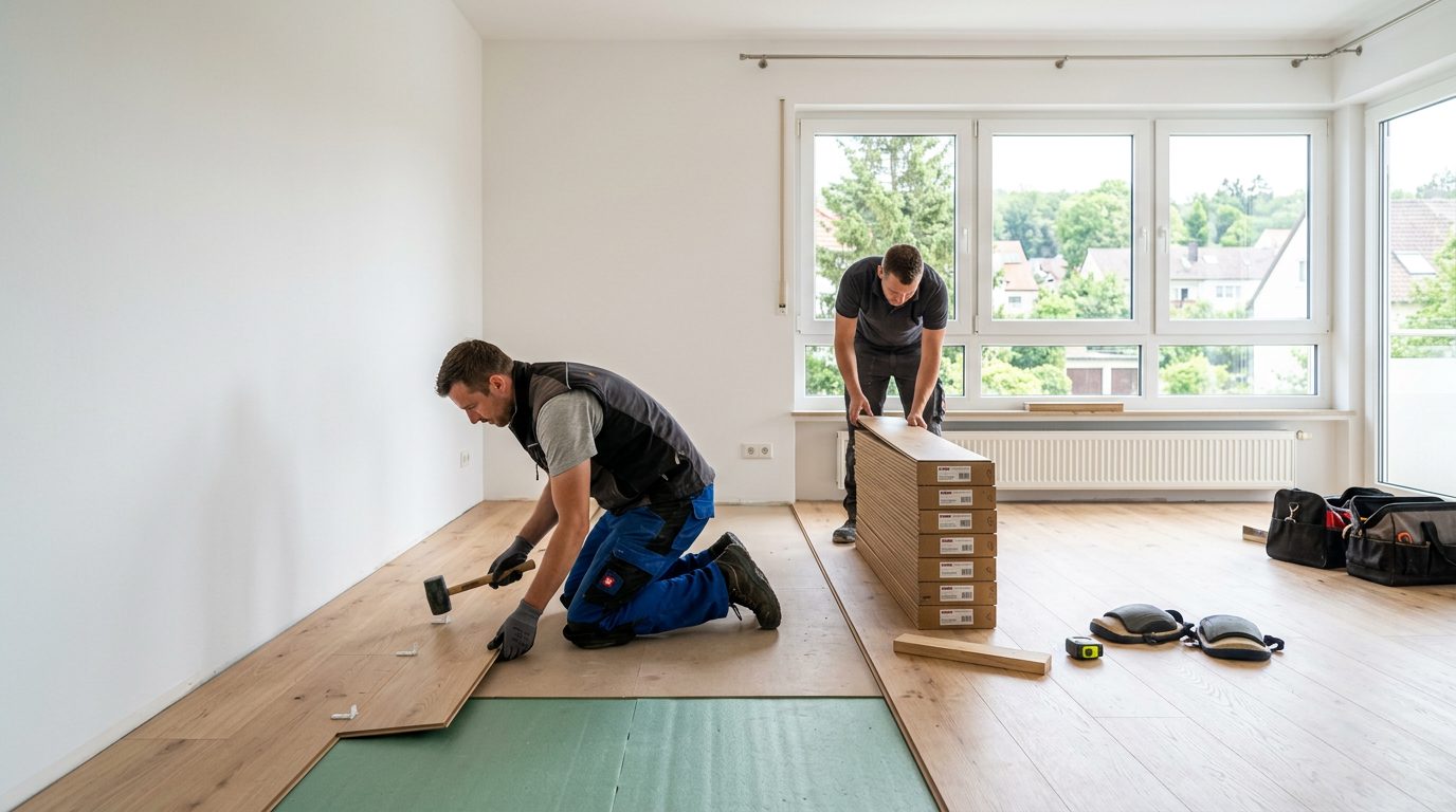 Professioneller Renovierungsservice – Wohnzimmer Renovierung Wunstorf Hannover