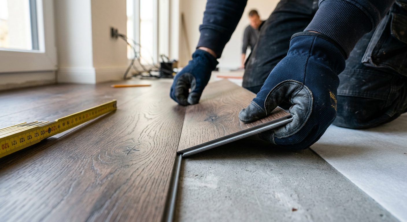 Vinylboden verlegen – professionelle Bodenverlegung Wunstorf Hannover